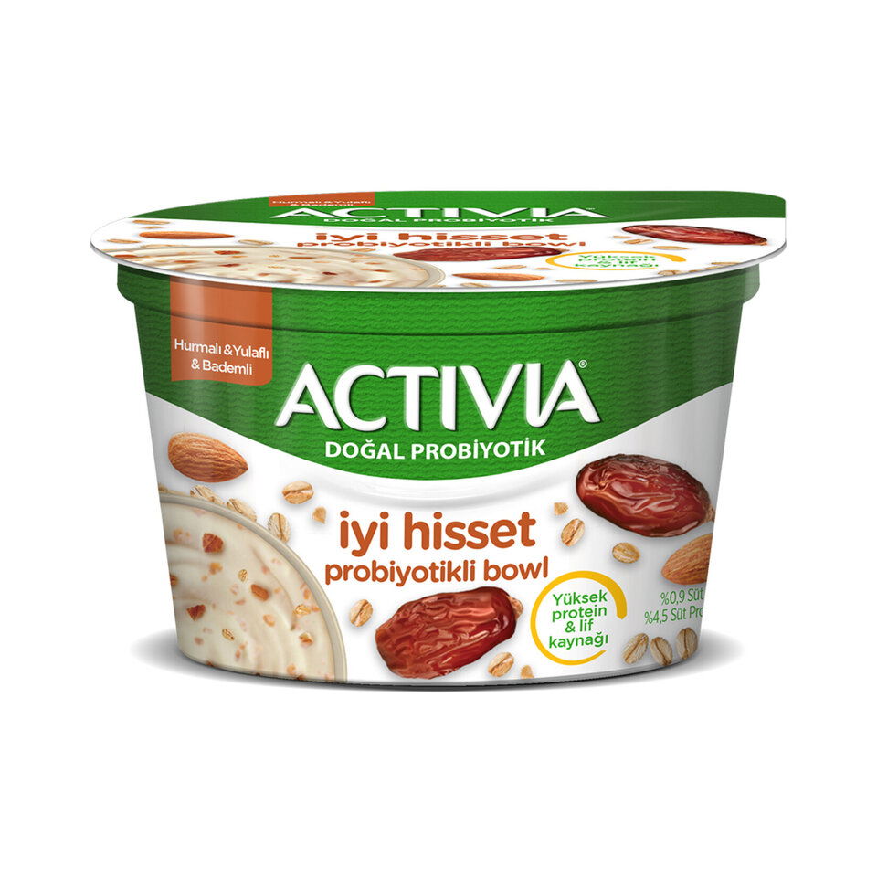 ACTİVİA PROBİYOTİK BOWL 150GR HURMA &YULAF%BADEM